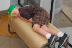 NC-Member-Brice-Floyd-takes-a-break-during-Coca-Cola-tour-at-SE-Regional-July-30-2009-Peachtree-City-NC